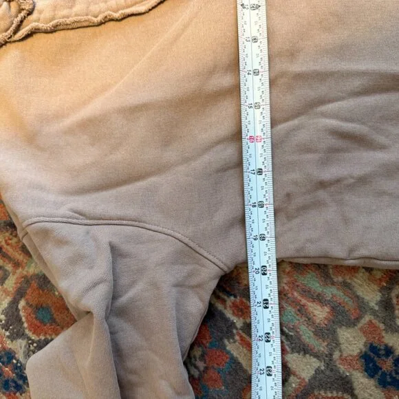 Frank & Eileen  Patrick Popover Henley Fleece In Toasted Sz S - Picture 5 of 6